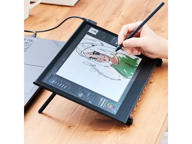 Wacom - Movink 13" Creative Pen Drawing Tablet with Touch Display - Black - image 7