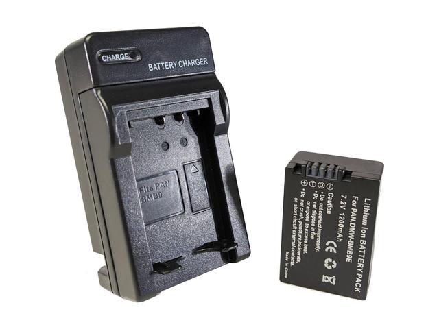 Bescor DMWBMB9 Battery and Charger Kit for Select Panasonic and Leica Cameras