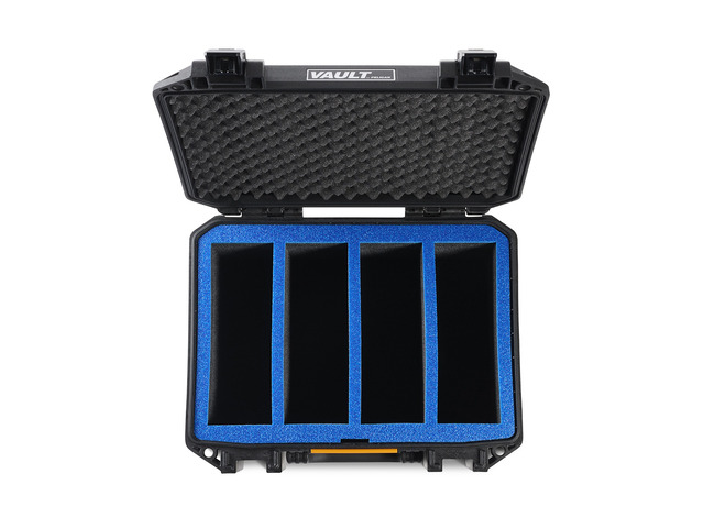 Pelican V300CC Vault Card Hard Case with Foam Insert, Black