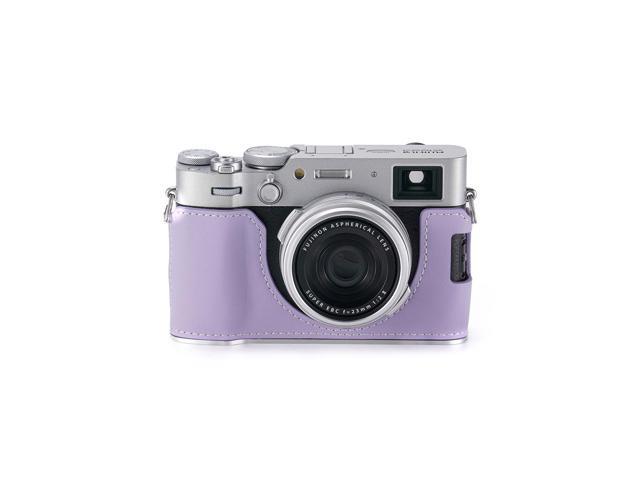Tilta Leather Camera Case for Fujifilm X100VI, Lavender