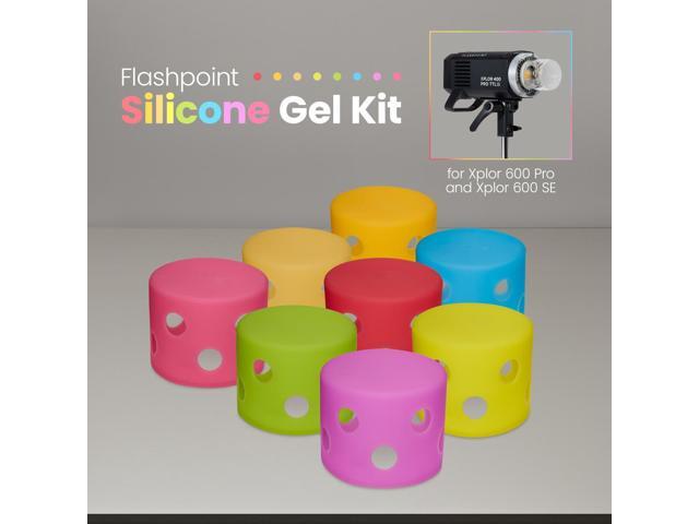 Flashpoint Silicone Gel Kit for XPLOR 600 Pro and XPLOR 600 SE Monolights