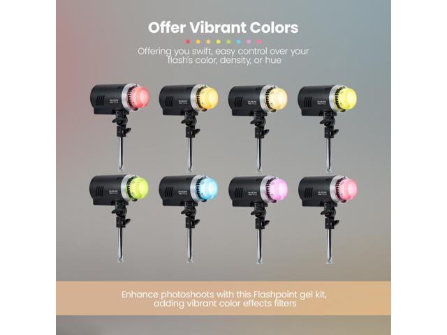 Flashpoint Silicone Gel Kit for XPLOR 300 Pro Monolights