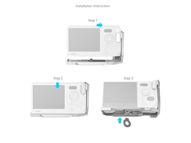 SmallRig L-Shaped Mount Plate with Handle for Sigma BF Camera, Silver