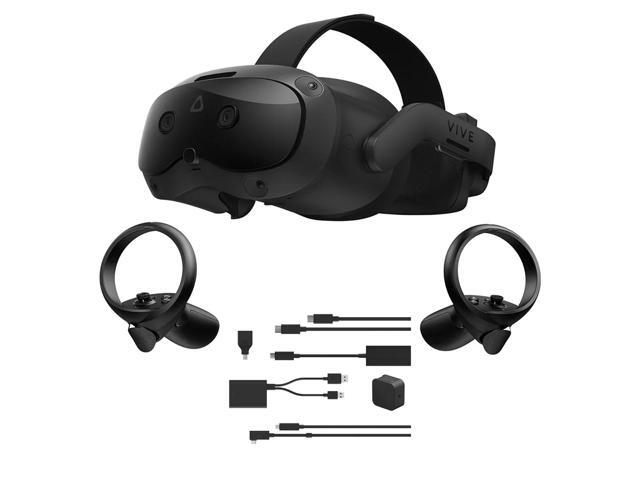 HTC VIVE Focus Vision VR Headset with Controllers, Business Edition, Bundle with Streaming Kit