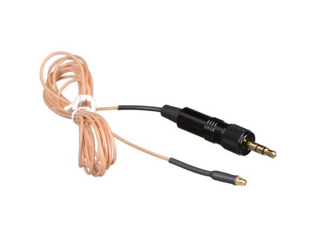 Hosa Technology Mogan Microphone Cable for Sennheiser, Beige, 1.2mm, 4'