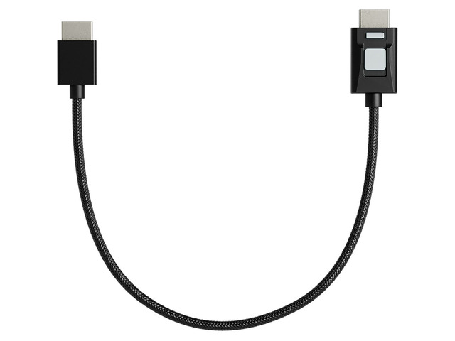 Atomos 11.8' 4K HDR High-Speed Locking HDMI Male to HDMI Male Cable, Black