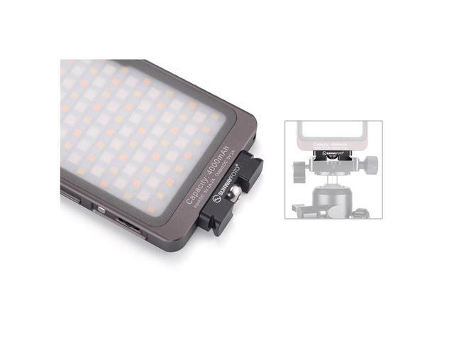 SunwayFoto DP-12 12mm Dedicated Video Light Mini Quick-Release Plate