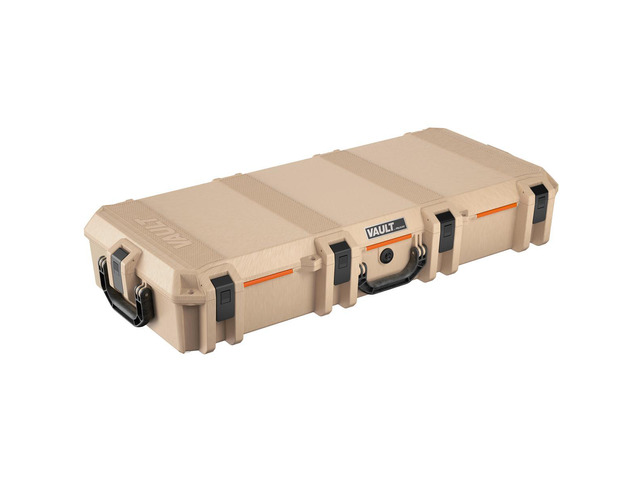 Pelican V700 Vault Takedown Rifle and Shotgun Case with Foam, Tan