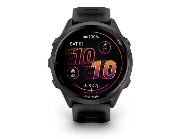 Garmin - Forerunner 570 GPS Smartwatch 47 mm Aluminum - Slate Gray Aluminum - (2025) - image 7
