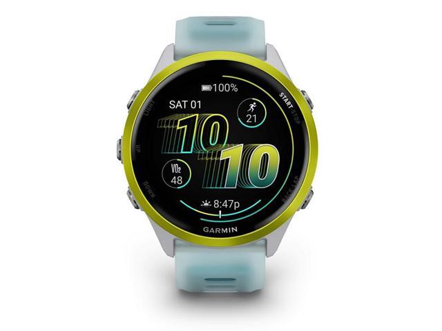 Garmin - Forerunner 570 GPS Smartwatch 47 mm Aluminum - Amp Yellow Aluminum - (2025) - image 6