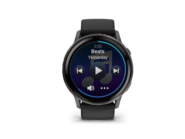 Garmin - Venu 4 GPS Smartwatch 45 mm Fiber-reinforced polymer - Slate - (2025) - image 6