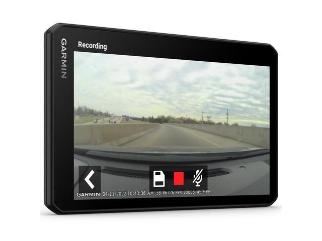 Garmin - DriveCam 76 7" GPS Navigator with Built-In Camera and Built-In Bluetooth - Black - image 7
