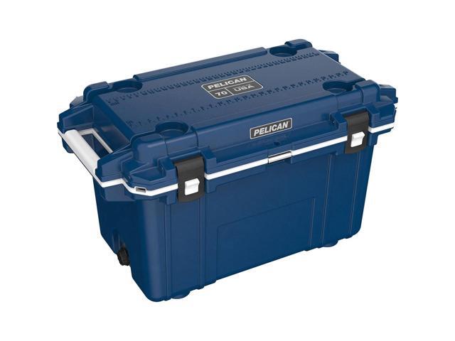 Pelican70QT Elite Cooler Midnight Blue/WHT