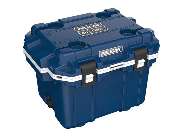 Pelican30QT Elite Cooler Midnight Blue/WHT