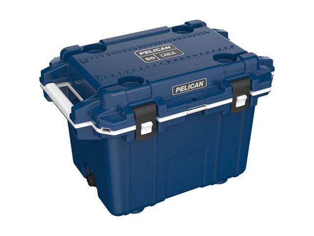 Pelican50QT Elite Cooler Midnight Blue/WHT