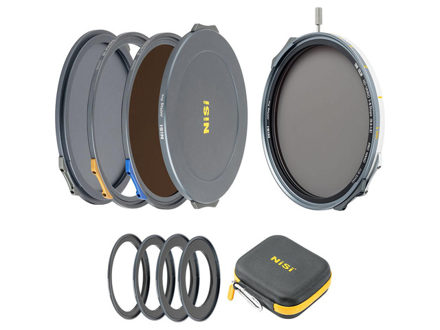 NiSi JetMag Pro 82MAG VND Mist Creative Filter Kit with 4x Adapter Rings
