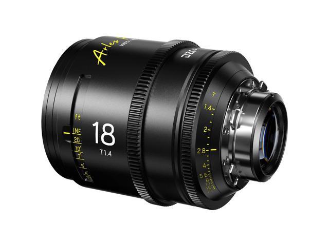 DZOFILM Arles Prime 18mm PL Lens, Black, Meters
