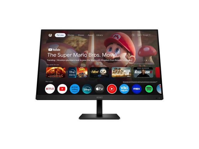 HP OMEN - 31.5" IPS UHD 144Hz FreeSync and G-SYNC Compatible Smart Gaming Monitor with Adjustable Height (DisplayPort, HDMI) - Black - image 9