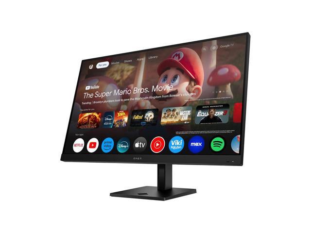 HP OMEN - 31.5" IPS UHD 144Hz FreeSync and G-SYNC Compatible Smart Gaming Monitor with Adjustable Height (DisplayPort, HDMI) - Black - image 11