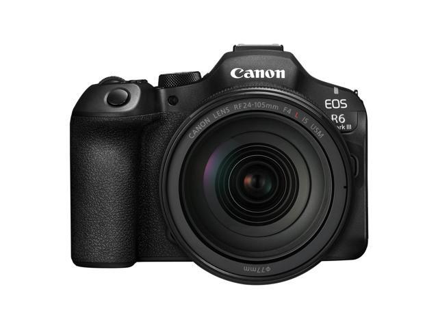 Canon - EOS R6 Mark III 7K Video Mirrorless Camera with RF24-105mm F4 L IS USM  Lens - image 3
