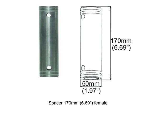 ProX XT-SPFF170 Spacer 170mm Female Coupler