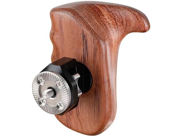 CAMVATE Right Side Wooden Handle Grip with M6 ARRI Rosette Mount, Bubinga #C1978