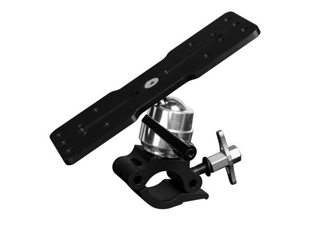 Kupo 2' Coupler with Swivel Camera Mounting Plate, Black