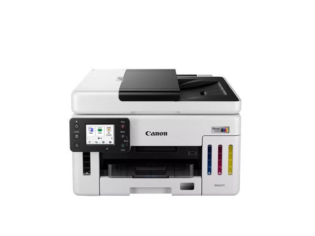Canon - Megatank GX6120 Wireless All-In-One Supertank Inkjet Printer - White - image 5