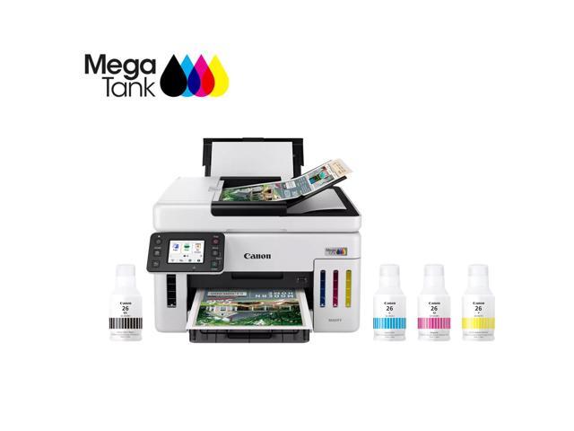 Canon - Megatank GX6120 Wireless All-In-One Supertank Inkjet Printer - White - image 6