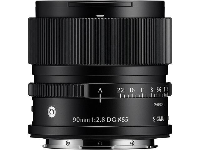Sigma 90mm f/2.8 DG Contemporary Lens for L Mount, Black