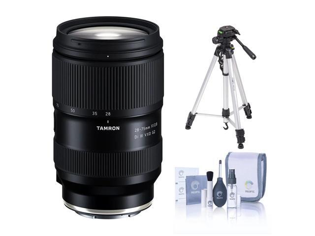 Tamron 28-75mm f/2.8 Di III VXD G2 Lens for Sony E, Bundle with Tripod