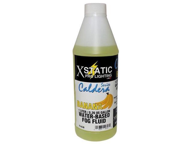 ProX FJ-Q-B Caldera Series Banana Scented Water-Based Fog Juice, 1 Liter