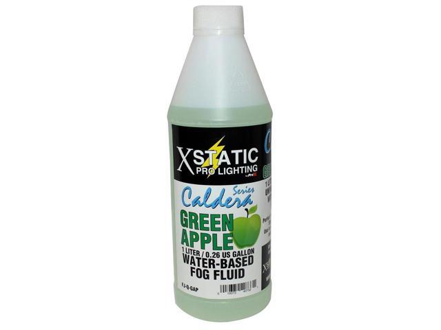 ProX FJ-Q-GAP Caldera Series Green Apple Scented Water-Based Fog Juice, 1 Liter