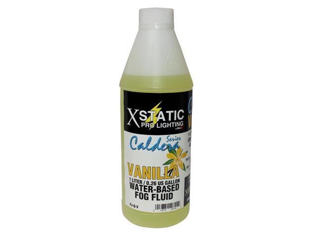 ProX FJ-Q-V Caldera Series Vanilla Water-Based Fog Juice, 1 Liter