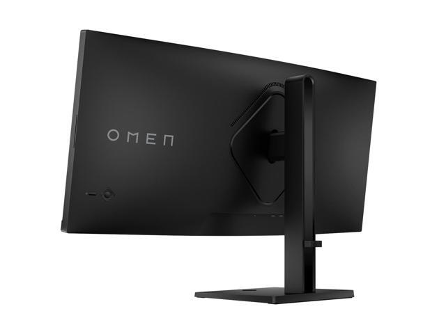 HP OMEN - 34" VA Curved WQHD 180Hz AMD FreeSync Premium Gaming Monitor with Adjustable Height (DisplayPort, HDMI) - Black - image 12