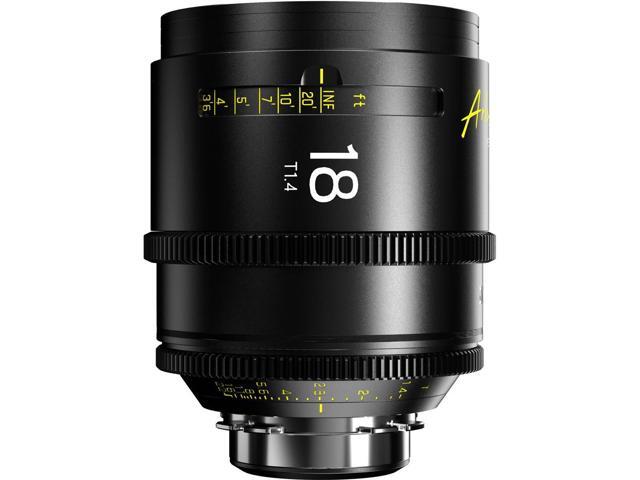 DZOFILM Arles Prime Cine 6-Lens Kit with 18mm, 25mm, 35mm, 50mm, 75mm & 100mm T1.4 Lens for PL Mount, Feet