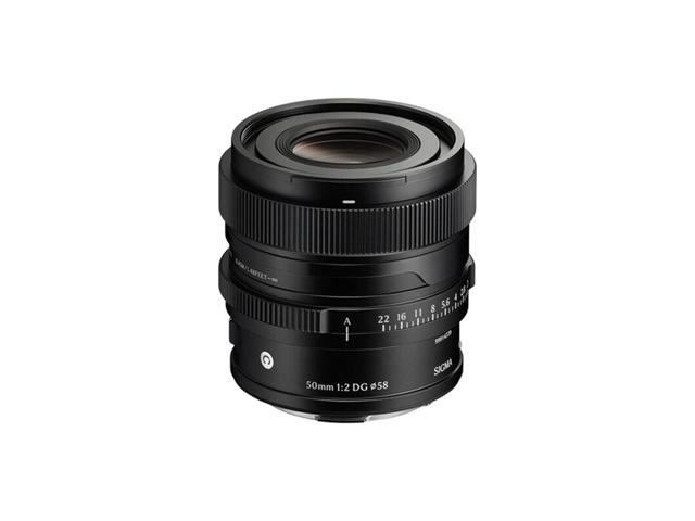 Sigma 50mm f/2 DG Contemporary Lens for Sony E, Black