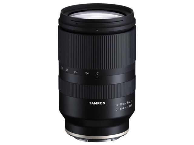 Tamron 17-70mm f/2.8 Di III-A VC RXD Lens for Fujifilm X, Bundle with 3-Section Aluminum Tripod and Cleaning Kit