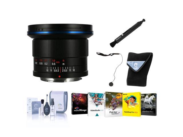 Venus Laowa 6mm f/2 Zero-D Lens for Micro Four Thirds, Bundle with PC Software Kit, Lens Wrap, Cap Keeper, Pen Lens Cleaner and Cleaning Kit