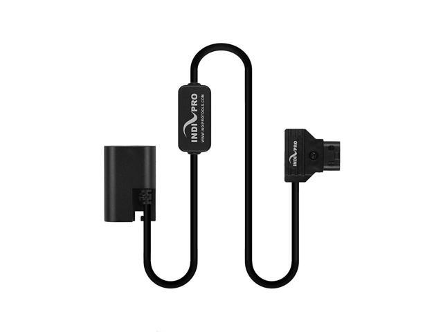 Indipro 30' Power Convertor P-Tap to Canon LP-E6 Dummy Battery Cable #PTLPD
