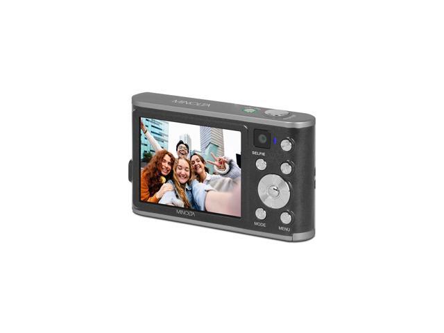 Minolta MND23 48MP Auto Focus 4K Ultra HD Selfie Camera - Black
