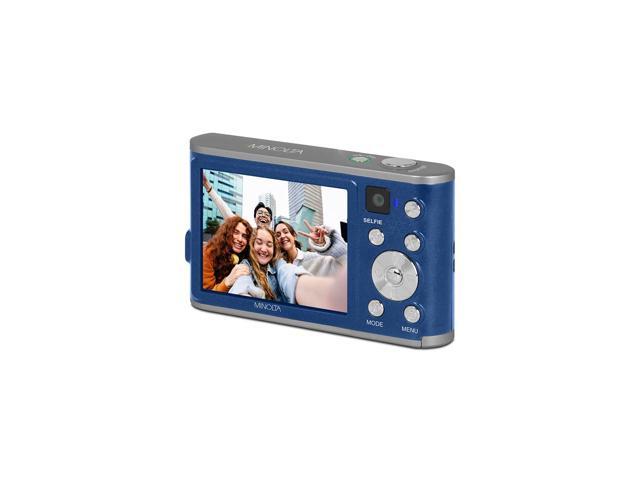Minolta MND23 48MP Auto Focus 4K Ultra HD Selfie Camera - Blue