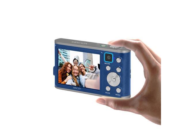 Minolta MND23 48MP Auto Focus 4K Ultra HD Selfie Camera - Blue