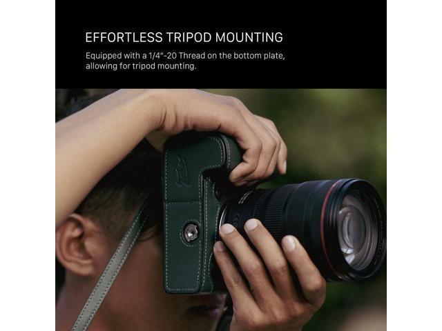 Tilta Leather Case for Canon R5 Mark II Camera, Green