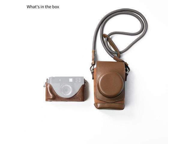 SmallRig Leather Case Kit for Fujifilm X half Camera, Brown
