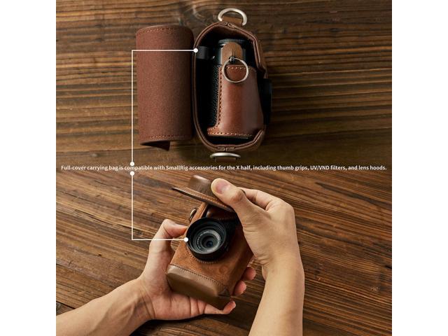 SmallRig Leather Case Kit for Fujifilm X half Camera, Brown