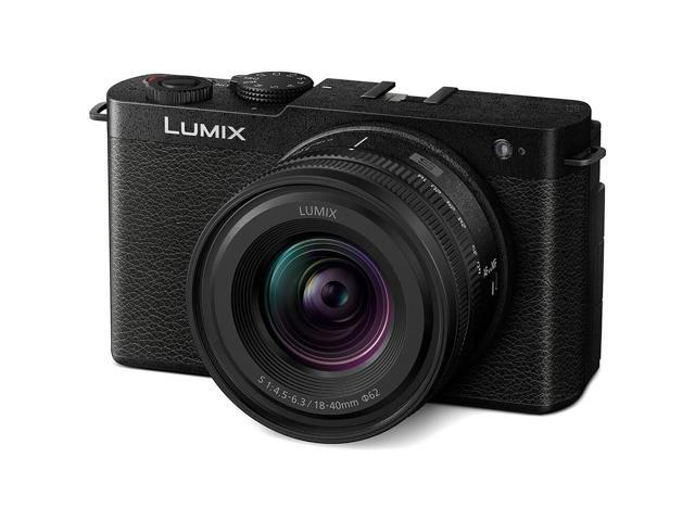 Panasonic - LUMIX S9 Full Frame Mirrorless Camera with 18-40mm F4.5-6.3 Lens - Jet Black - image 3