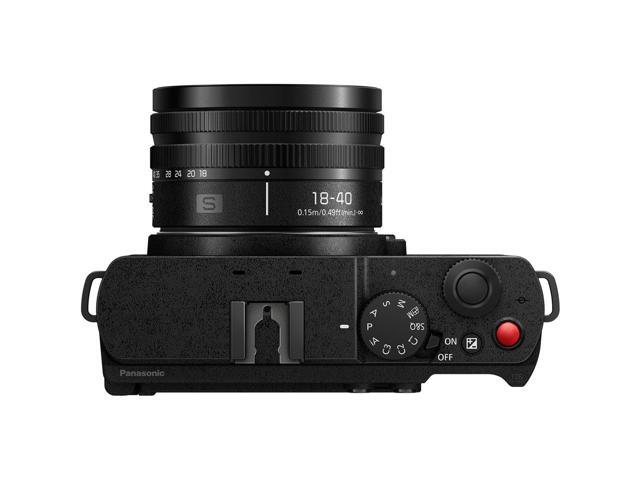 Panasonic - LUMIX S9 Full Frame Mirrorless Camera with 18-40mm F4.5-6.3 Lens - Jet Black - image 5