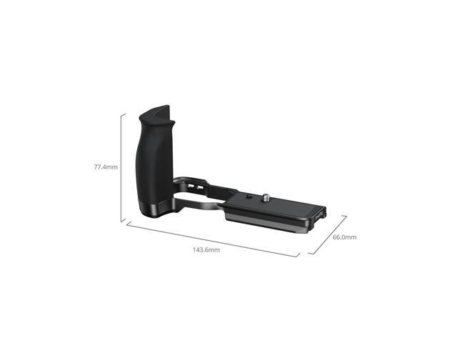 SmallRig L-Shaped Mount Plate with Silicone Handle for Nikon ZR Camera, Black