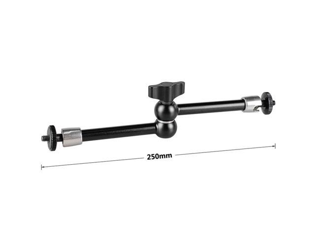 CAMVATE Super C Clamp with 9.8' Magic Articulated Arm and Mini Ball Head with 1/4'-20 Thread Screw Mount for DSLR Camera Cage